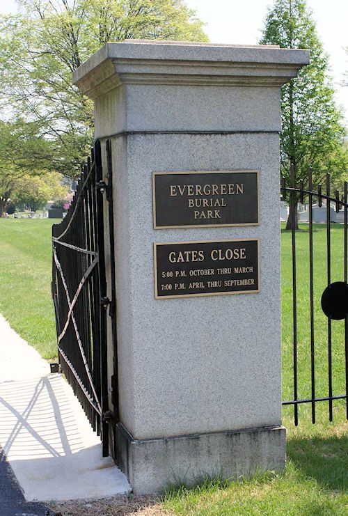 Evergreen burial Park